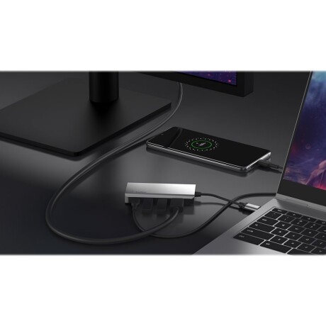 Belkin CONNECT 4-in-1 - Hub adaptador multipuertos - USB-C - HDMI Belkin CONNECT 4-in-1 - Hub adaptador multipuertos - USB-C - HDMI