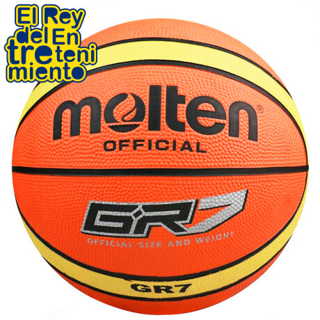 Pelota Basket Molten Gr7 Goma Nº7 Original Basquetbol GR7