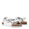 Sandalia de Mujer Miss Carol STRAPS con tira trasera Blanco