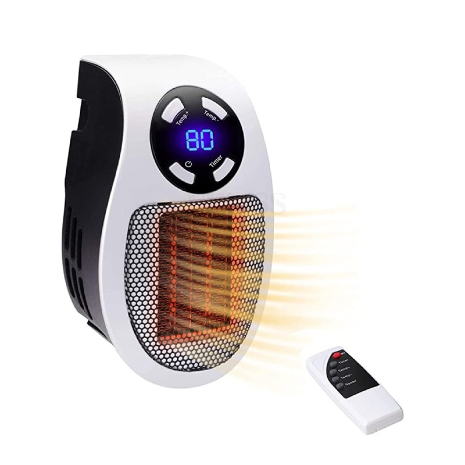 Calefactor Portátil Con Control Remoto — Castro