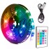 Tira Cinta Luces Led Rgb 5 Metros USB + Control + Bluetooth® Diseño Colores