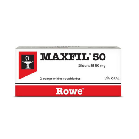 Maxfil 50 mg 2 tabletas Maxfil 50 mg 2 tabletas
