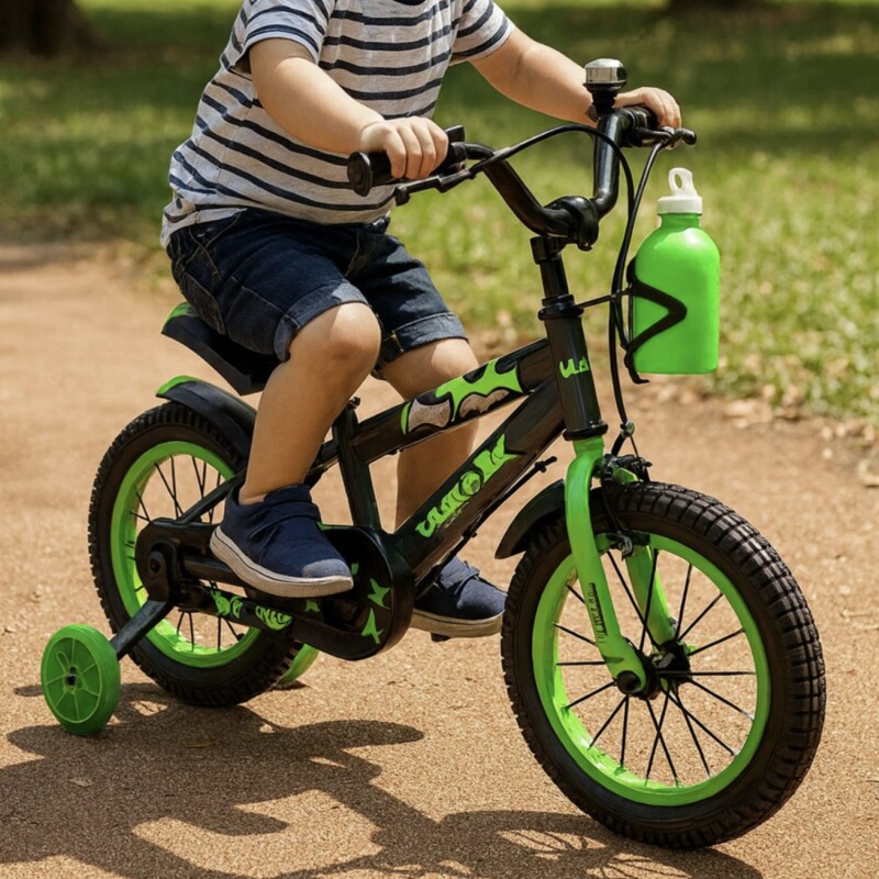 Bicicleta infantil Modelo Wow Rodado 12 Negro