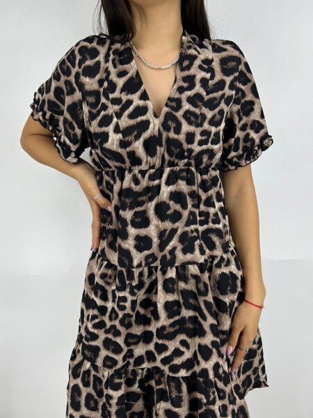 VESTIDO WANNA 2414 ANIMAL PRI