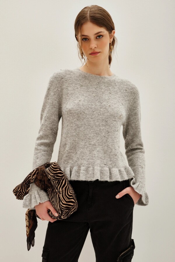 Sweater Betty Gris Melange