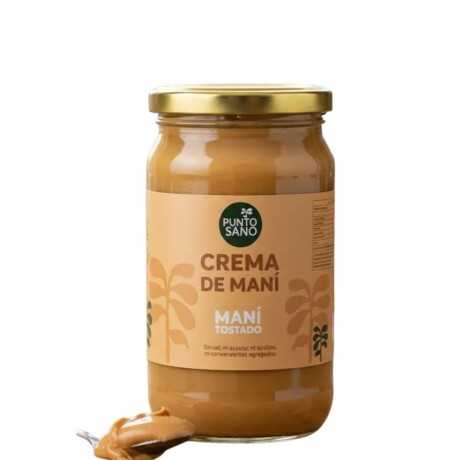 Crema de Maní Clásica 360gr Punto Sano Crema de Maní Clásica 360gr Punto Sano