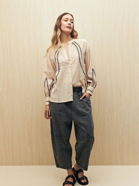 CAMISA ALLIE DALWA BEIGE