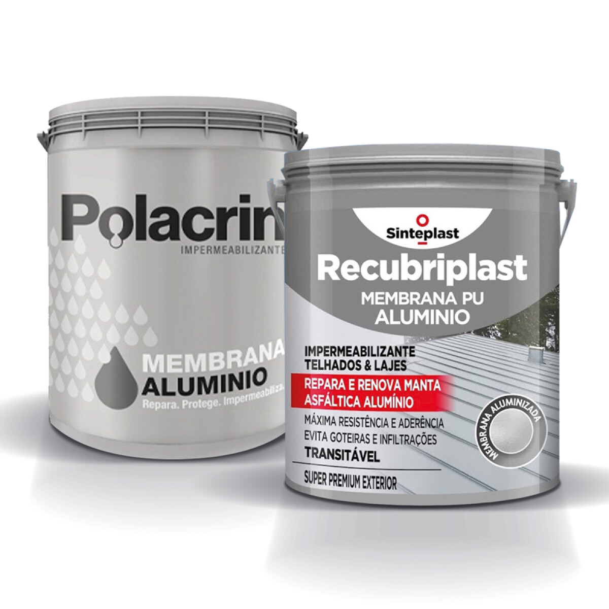 Polacrin Membrana Impermeabilizante Aluminio 