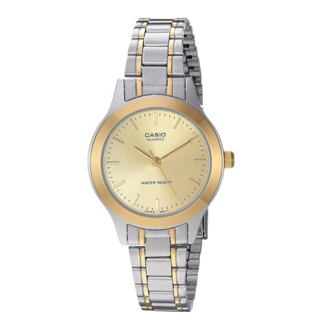 Reloj Casio LTP1128G 9ARDF para dama con correa de acero Reloj Casio Ltp1128g 9ardf Para Dama Con Correa De Acero