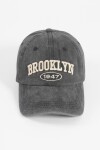 Cap gastado Brooklyn negro