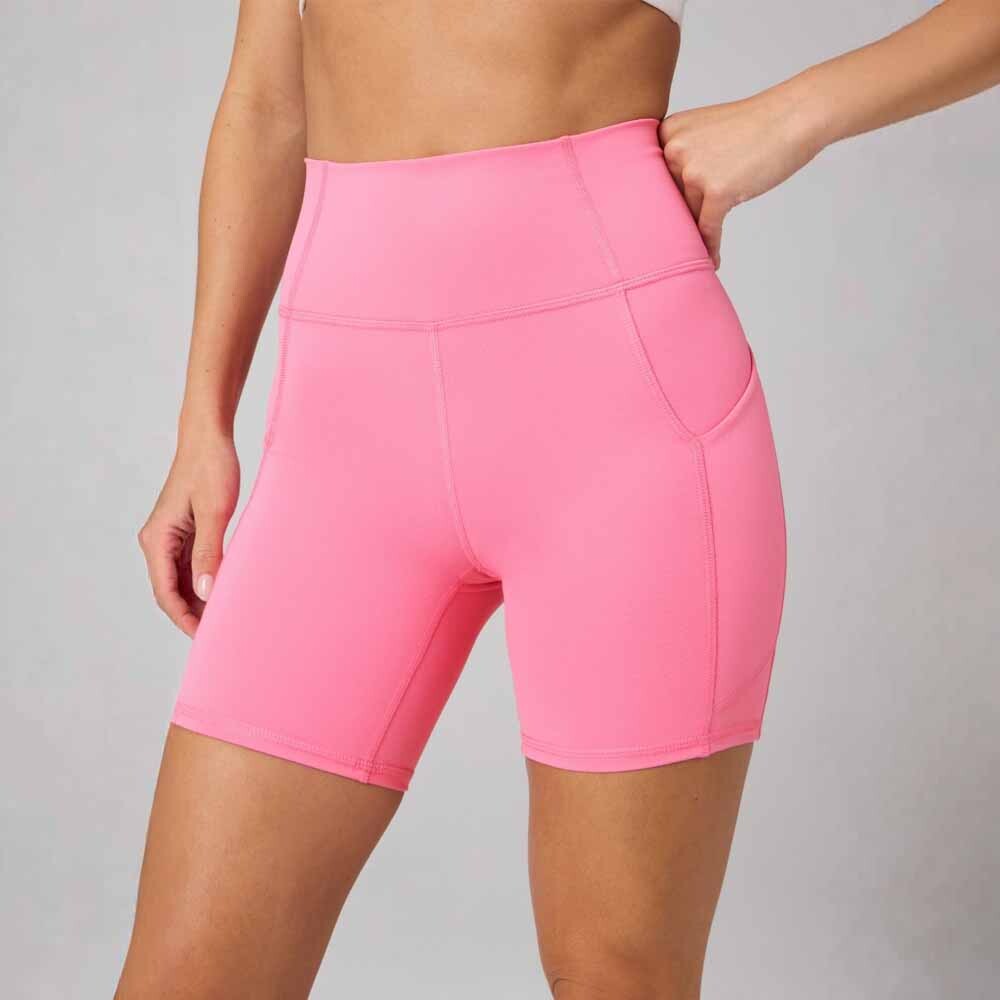 Short Oasis High-Waisted Short 6 Mujer Strawberry Milkshake