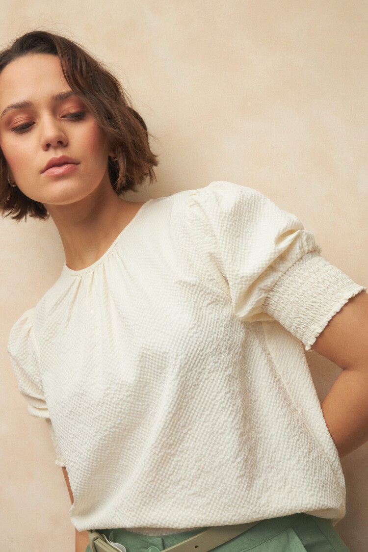 BLUSA MURDOCK Blanco