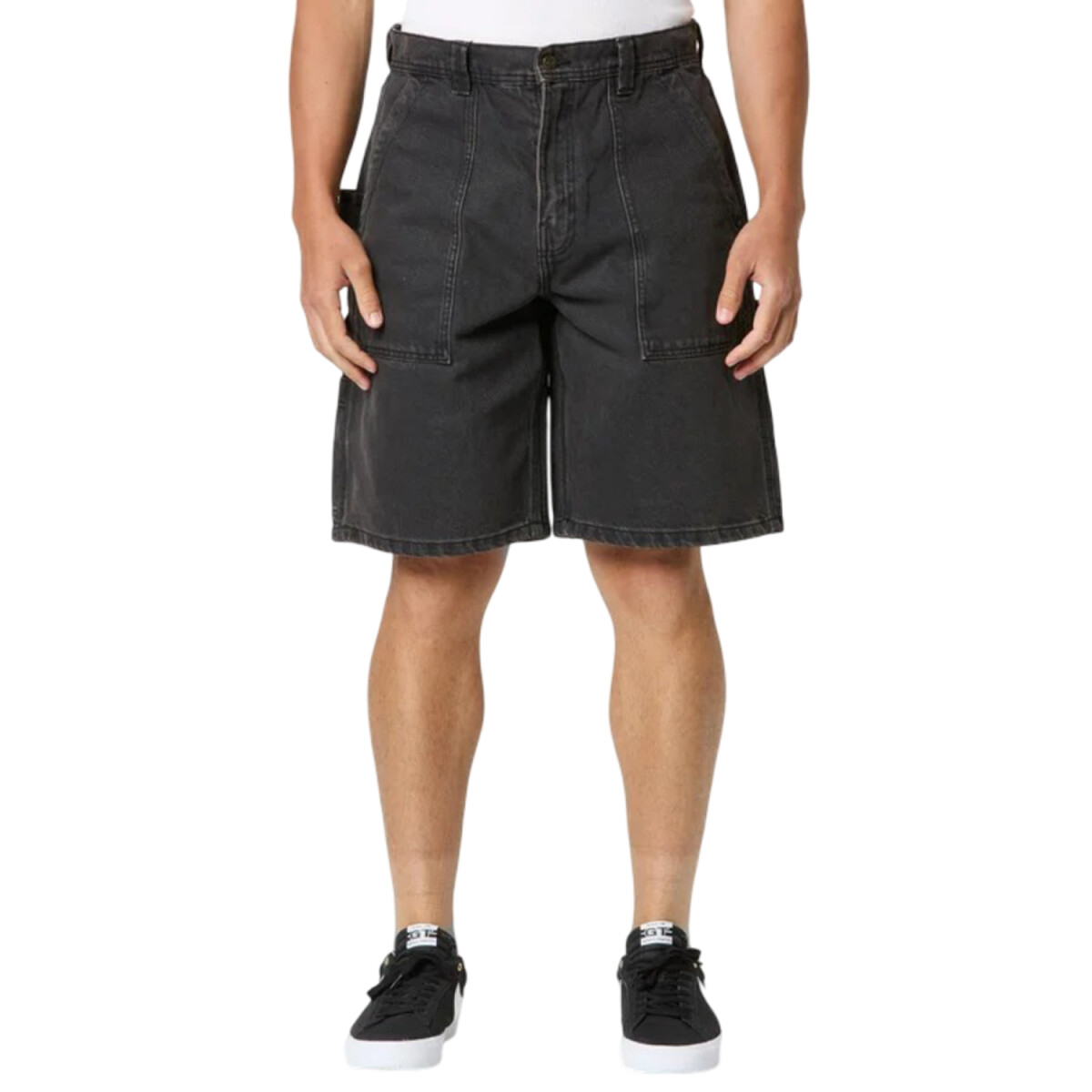 Bermuda Vans Skate Utility Loose Den - Negro 