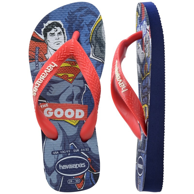 Ojotas Havaianas Kids Top Héroes DC Azul