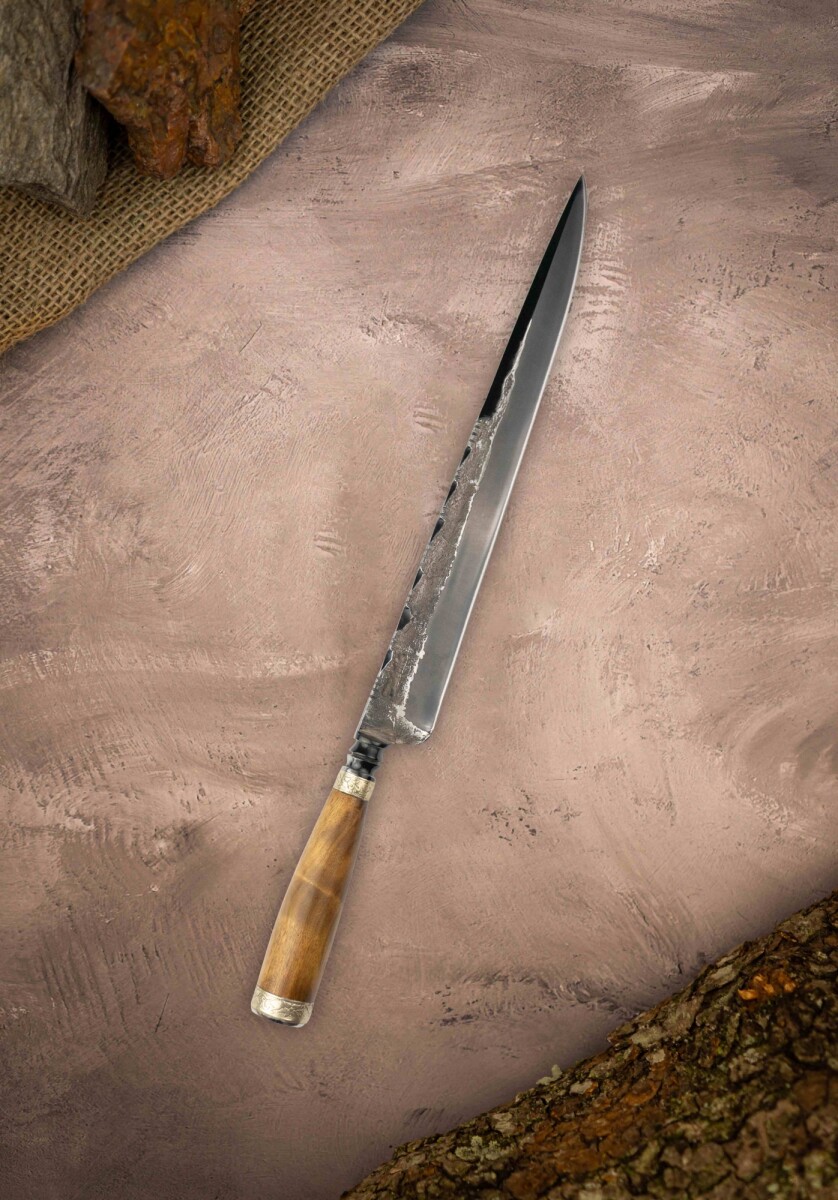 Cuchillo forjado, Cabo Torneado 