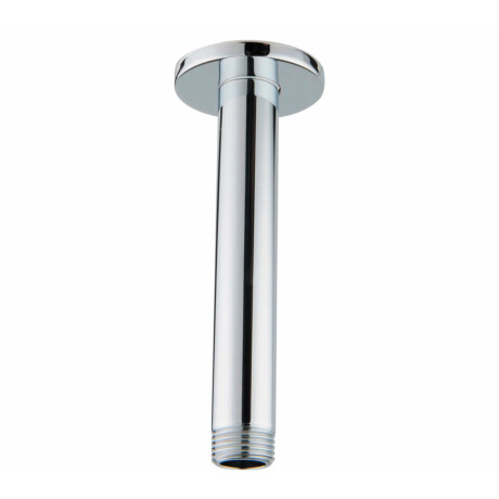 BRAZO DE DUCHA VERTICAL 12 CM BRILLO PARA ROSETA DE TECHO 000