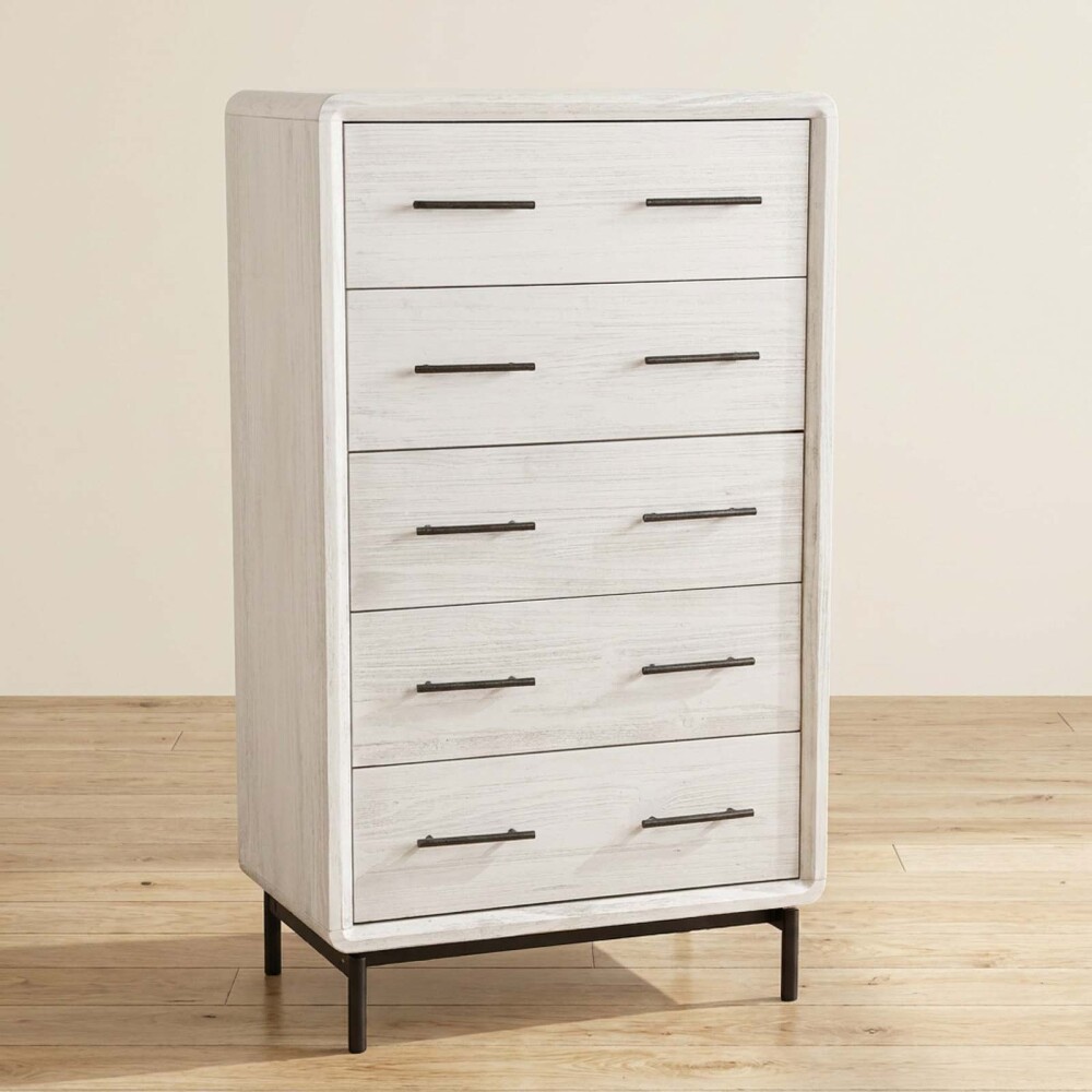 CÓMODA CAJONERA MADERA BLANCO WESTBROOK
