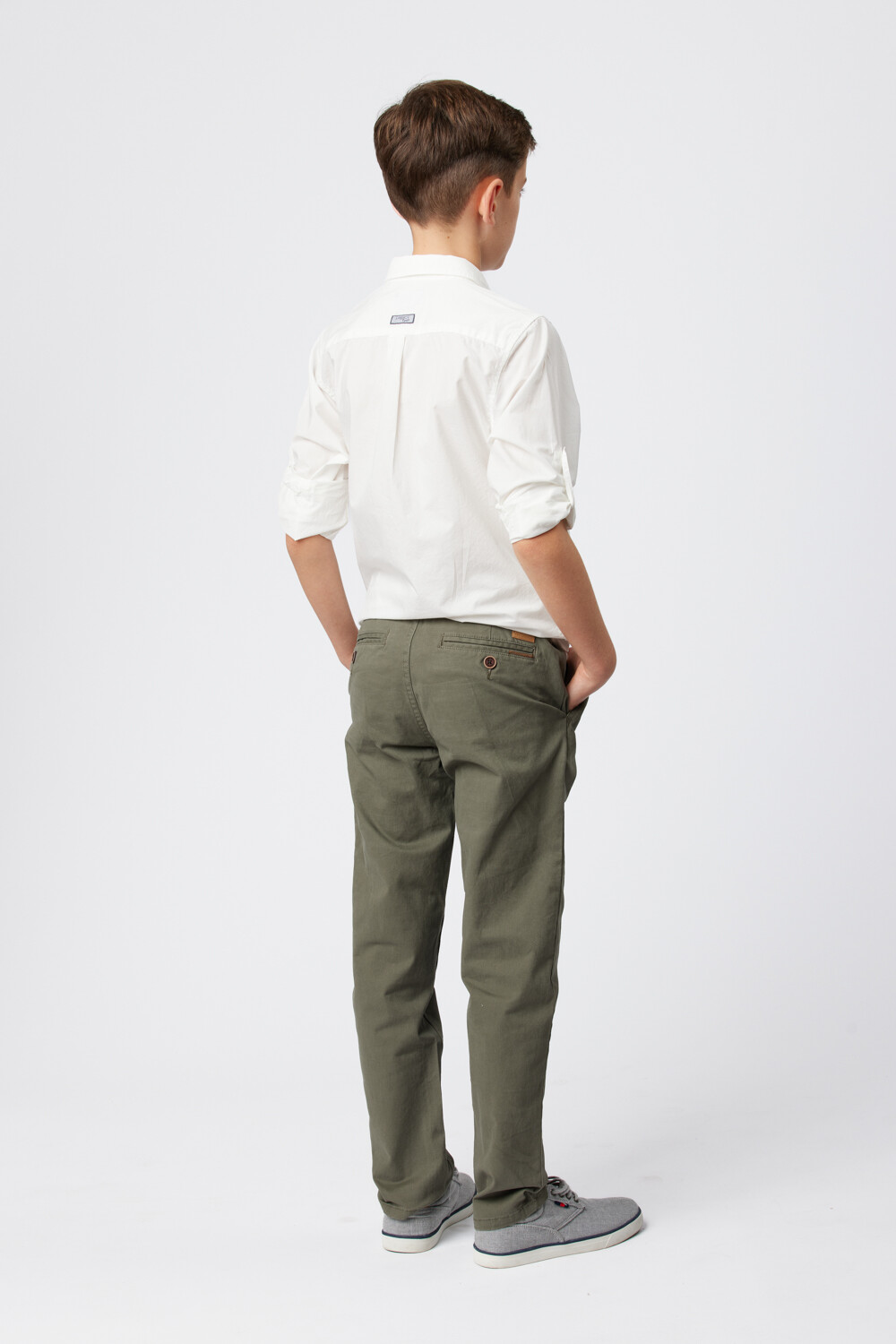 PANTALÓN CLÁSICO Verde