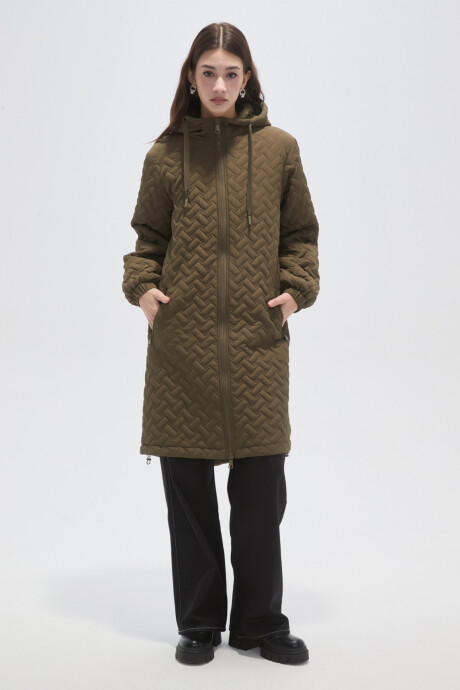 Campera Samora Verde Oliva Oscuro