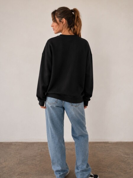 BUZO SLOWLY MGF35 CHERRY NEGRO