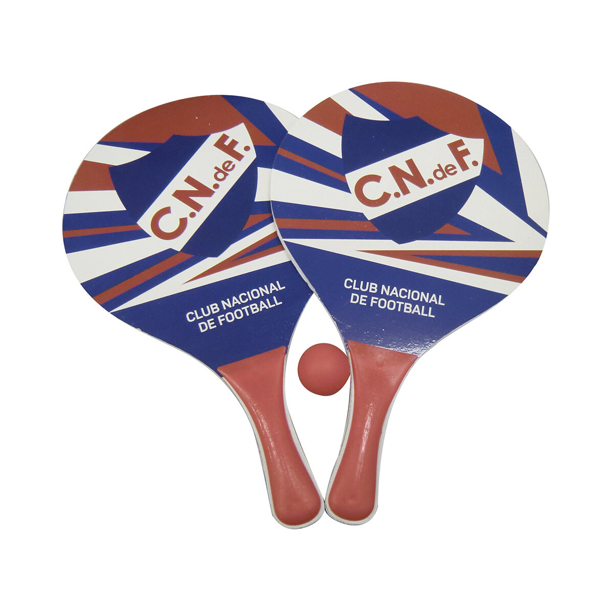 Set de Paletas Playeras Nacional - AZUL/ROJO 