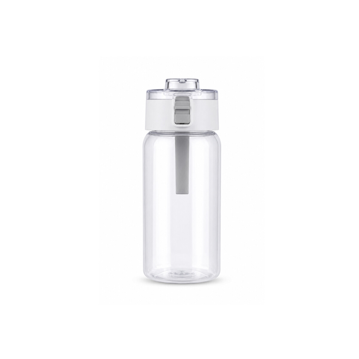 Botella Transparente 550mL - White 