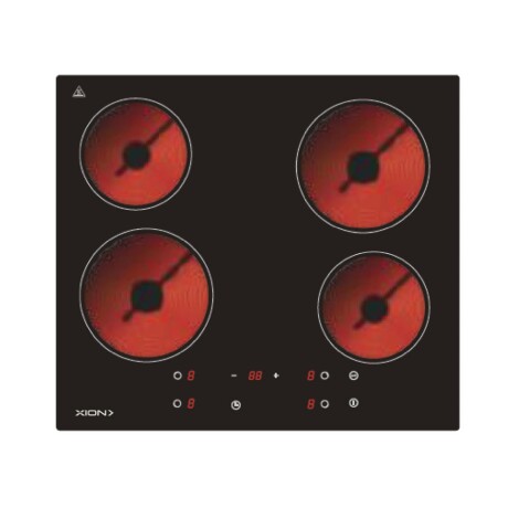 Anafe eléctrico vitrocerámico 4 discos Xion XI-EH4 Anafe eléctrico vitrocerámico 4 discos Xion XI-EH4