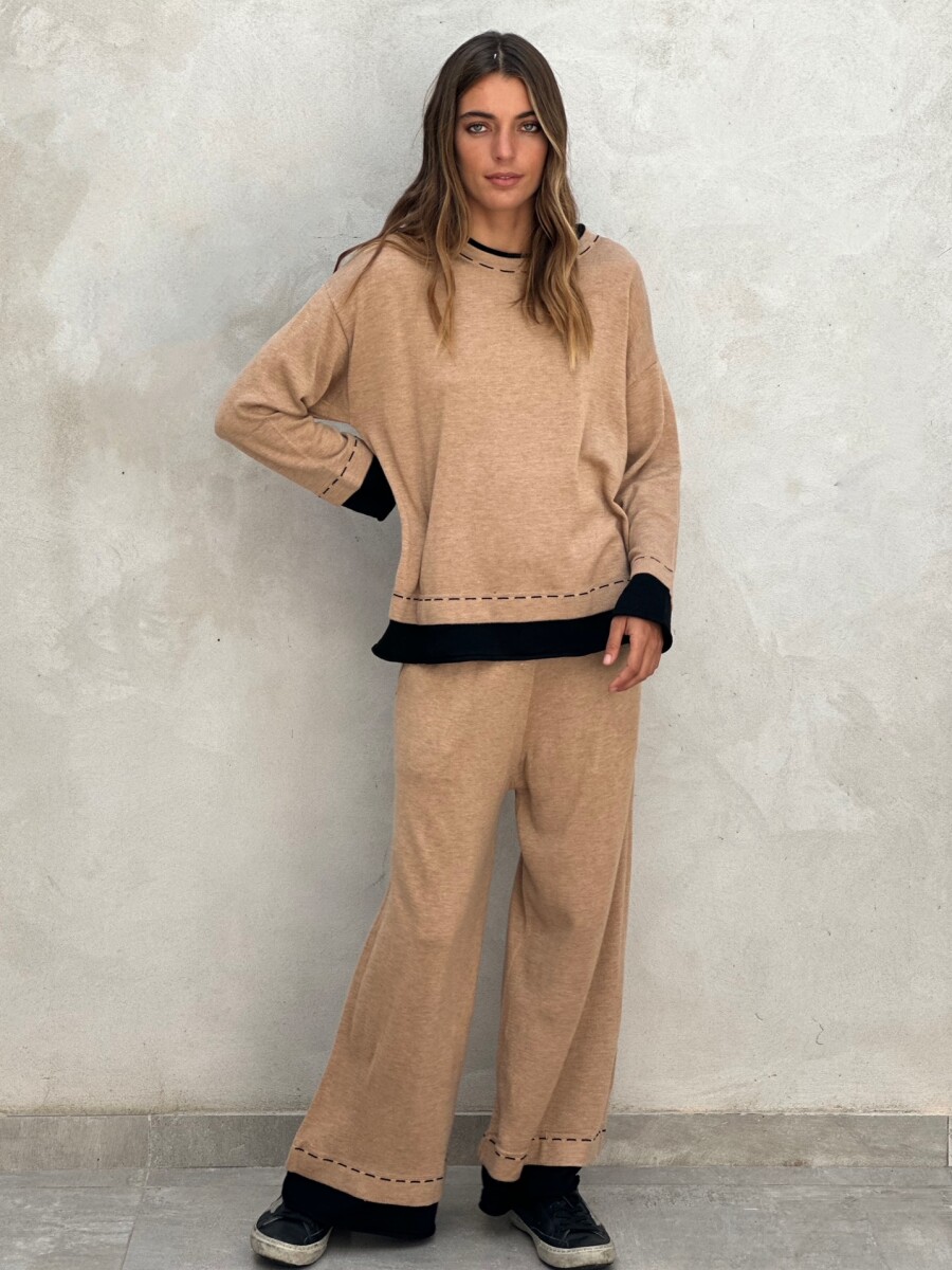 PANTALON CANDELA - BEIGE 