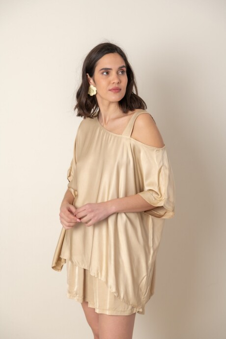 BLUSA ELECTRA Camel