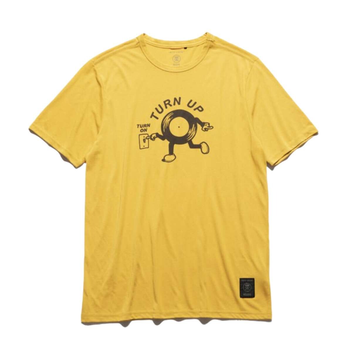 Remera Roark Mathis Core - Amarrilo 