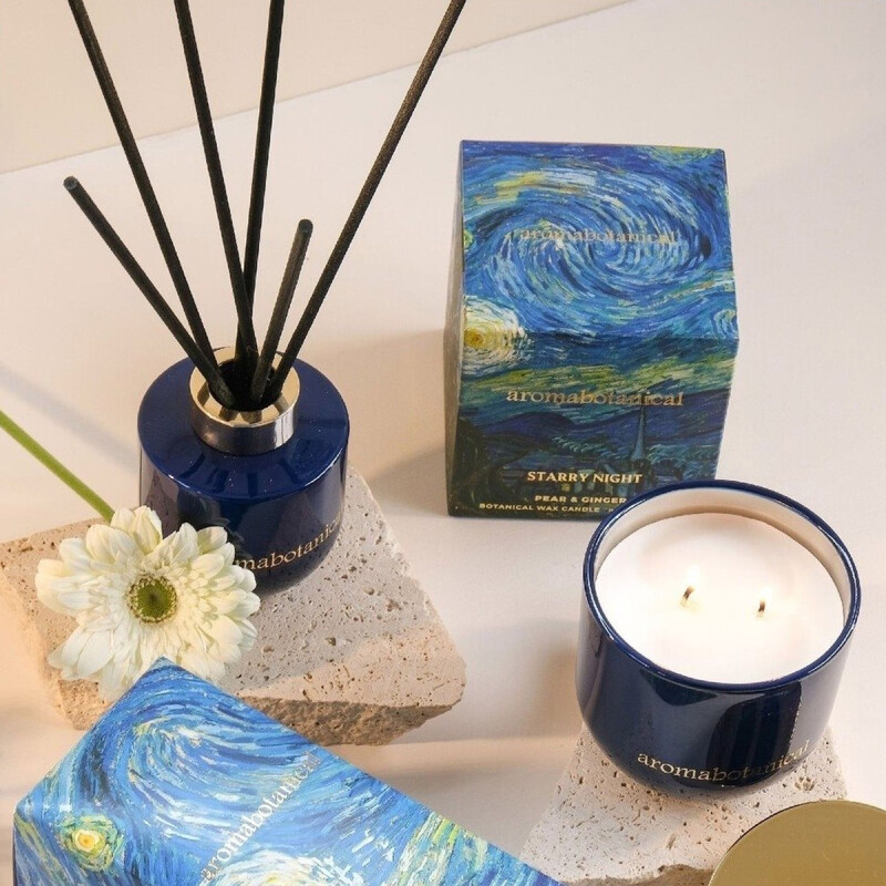 VELA VAN GOGH 310G STARRY NIGHT PERA Y JENGIBRE VELA VAN GOGH 310G STARRY NIGHT PERA Y JENGIBRE