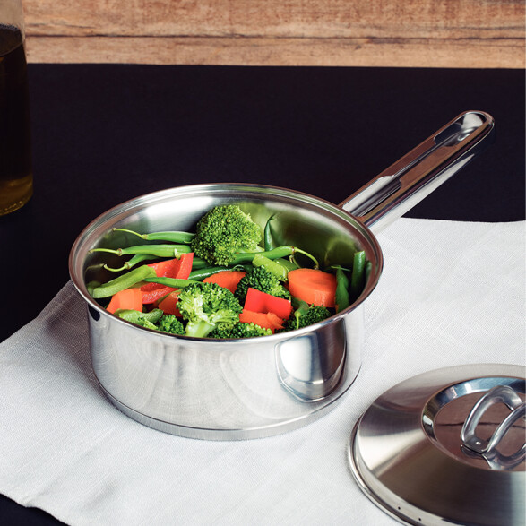 Olla con mango Ø16 cm 1,40 lts "Solar" TF1656