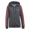 Campera Adidas Essentials de Mujer - HC9140 Gris Oscuro-coral