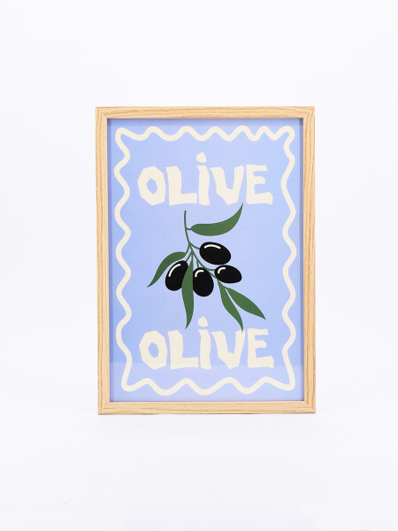 CUADRO OLIVES ESTAMPADO 1