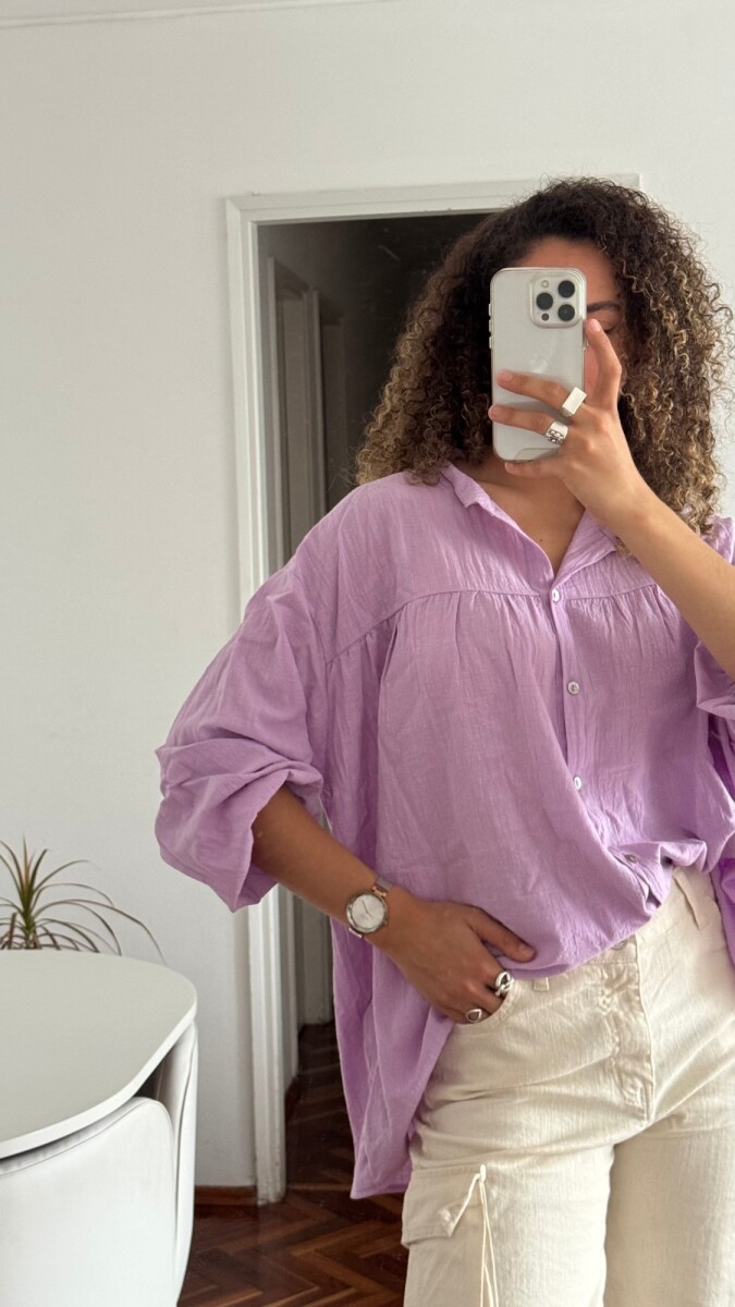 Camisa Guille - Lavanda 
