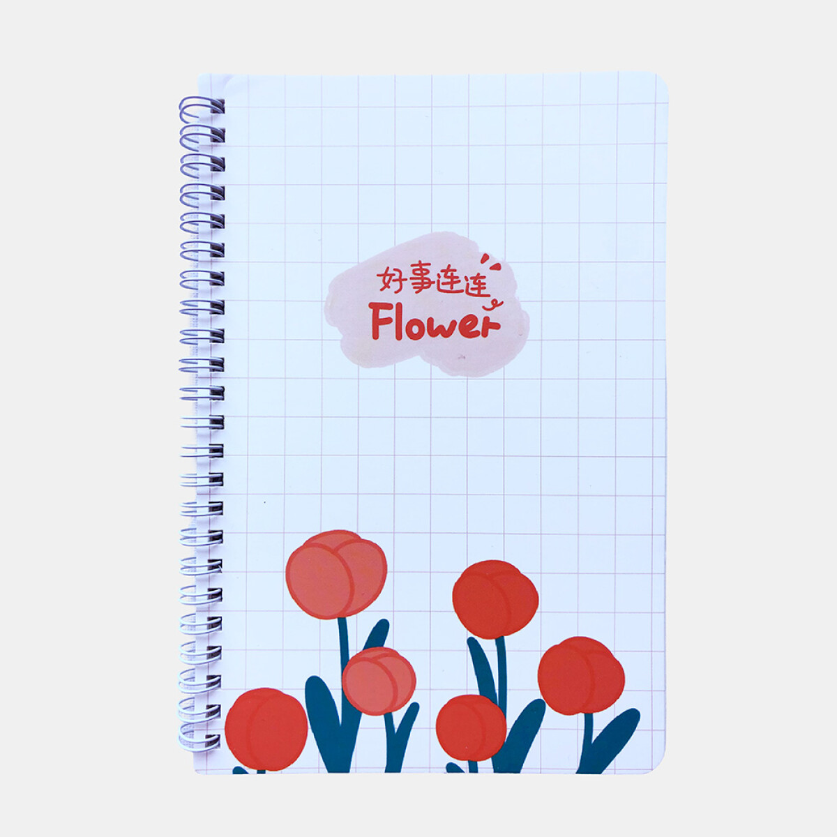 Libreta A5 Estampada - Diseño Blanco 03 