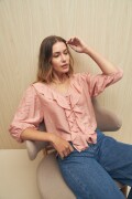 CAMISA ELOIDA Rosa Viejo