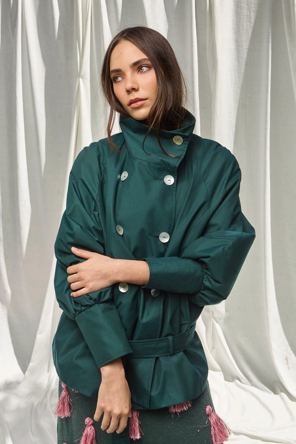 Colette Trench Verde