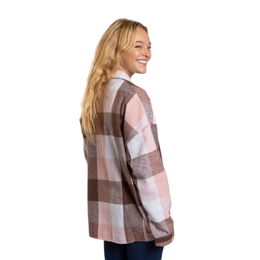 CHERRY FLANNEL SHIRT LIGHTROSE