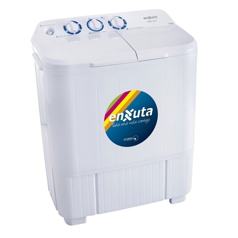 Lavarropas semi-automático Enxuta hasta 5kg 220V color blanco Lavarropas Semi-automático Enxuta Hasta 5kg 220v Color Blanco