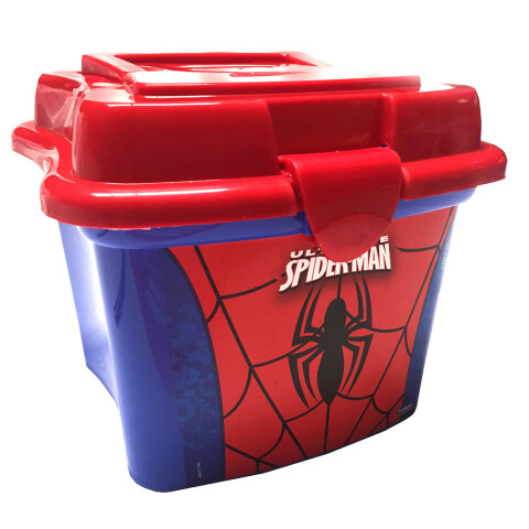Recipiente Organizador 1 Litro con Manija Spiderman