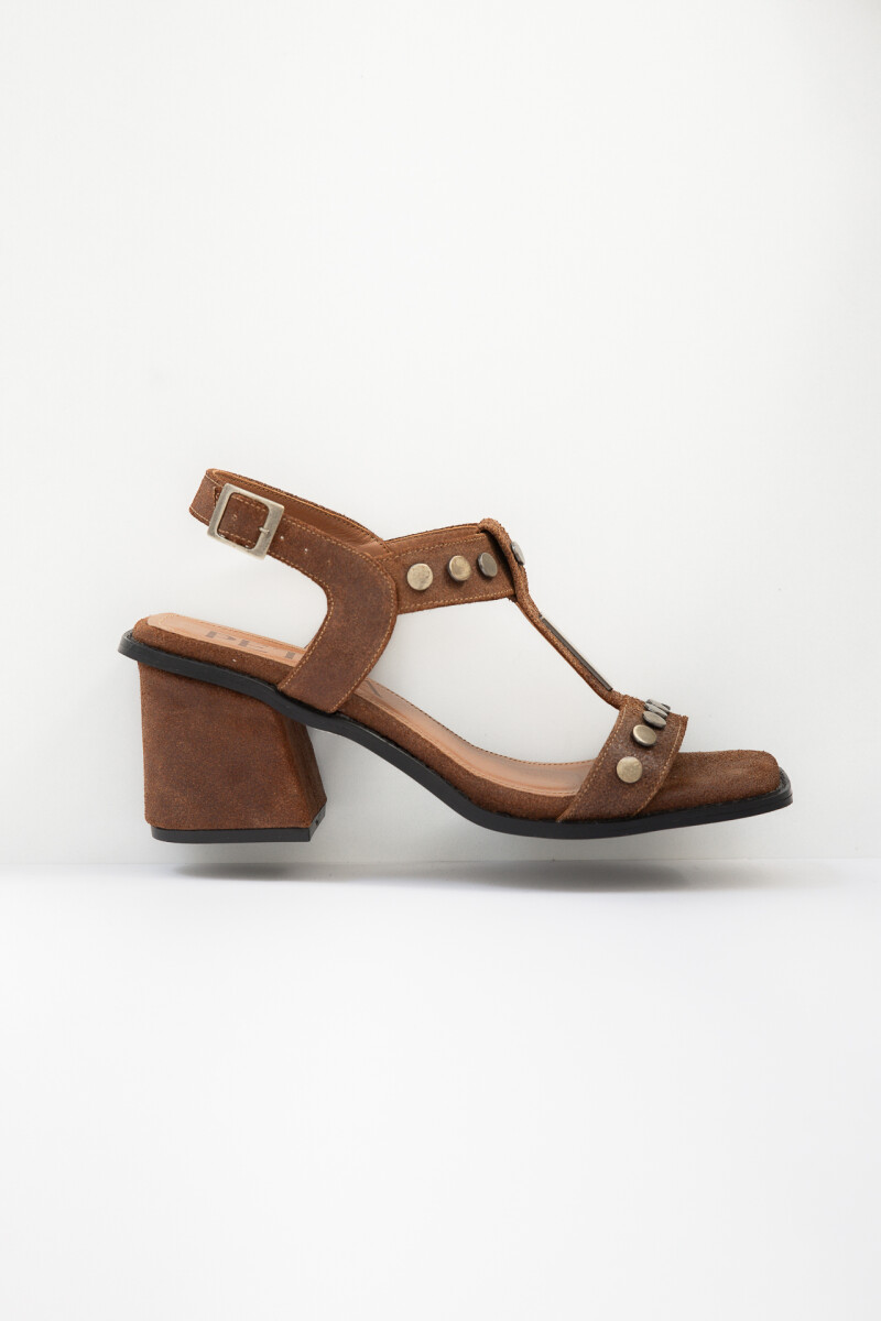 Sandalia Gardenia Marron