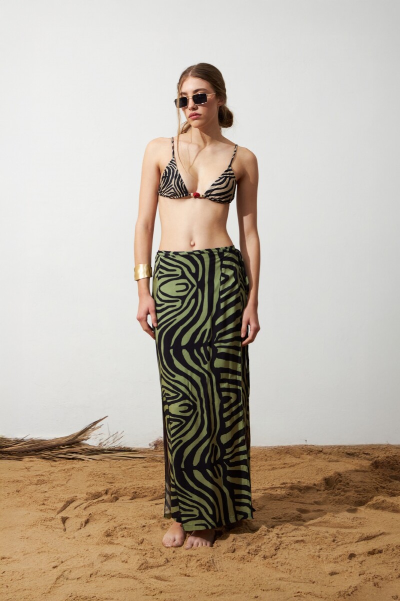 Falda pareo animal print animal print