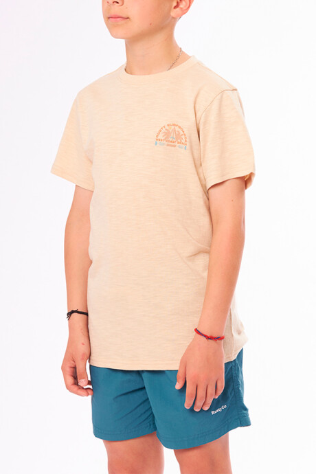 T-SHIRT AKOS TEEN RUSTY Ocre