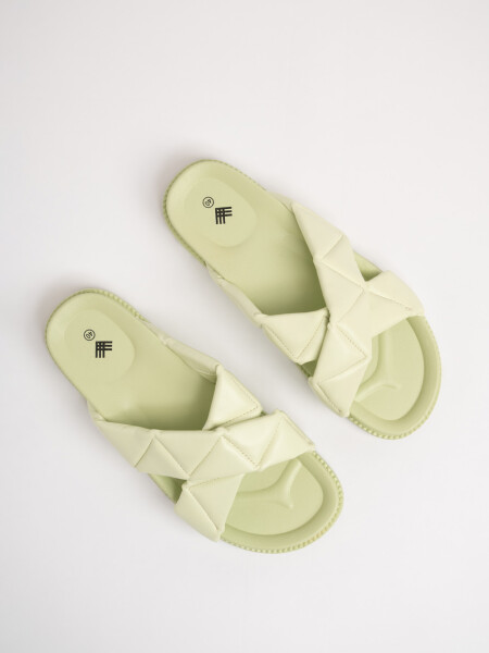 Slipper Verde Pistacho