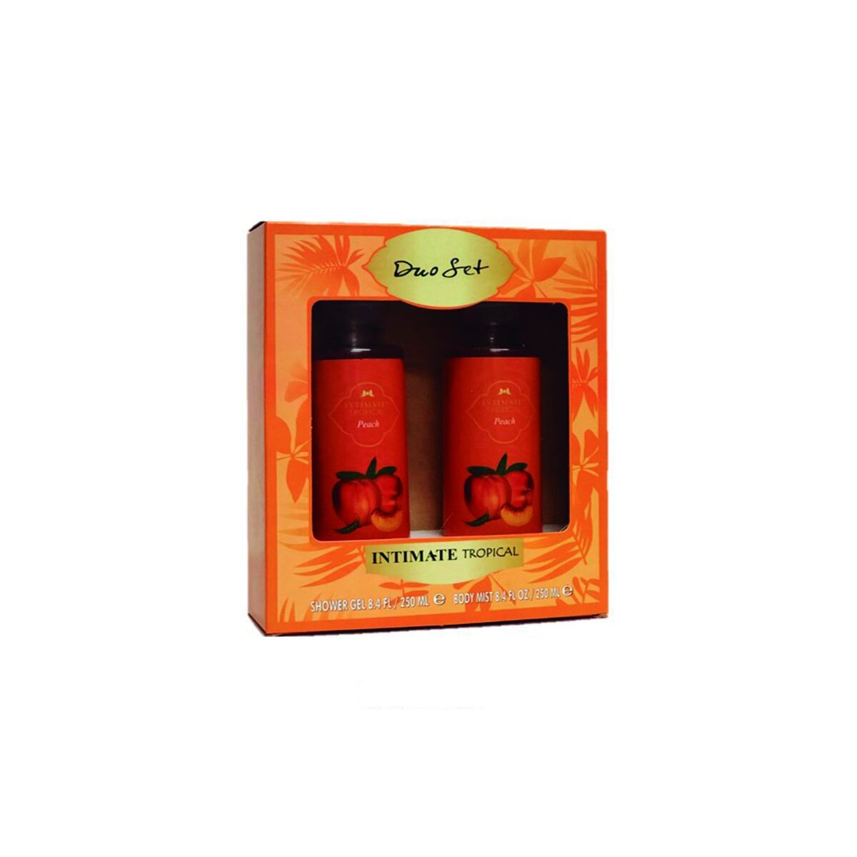 INTIMATE TROPICAL PEACH SPLASH 250ML+GEL 