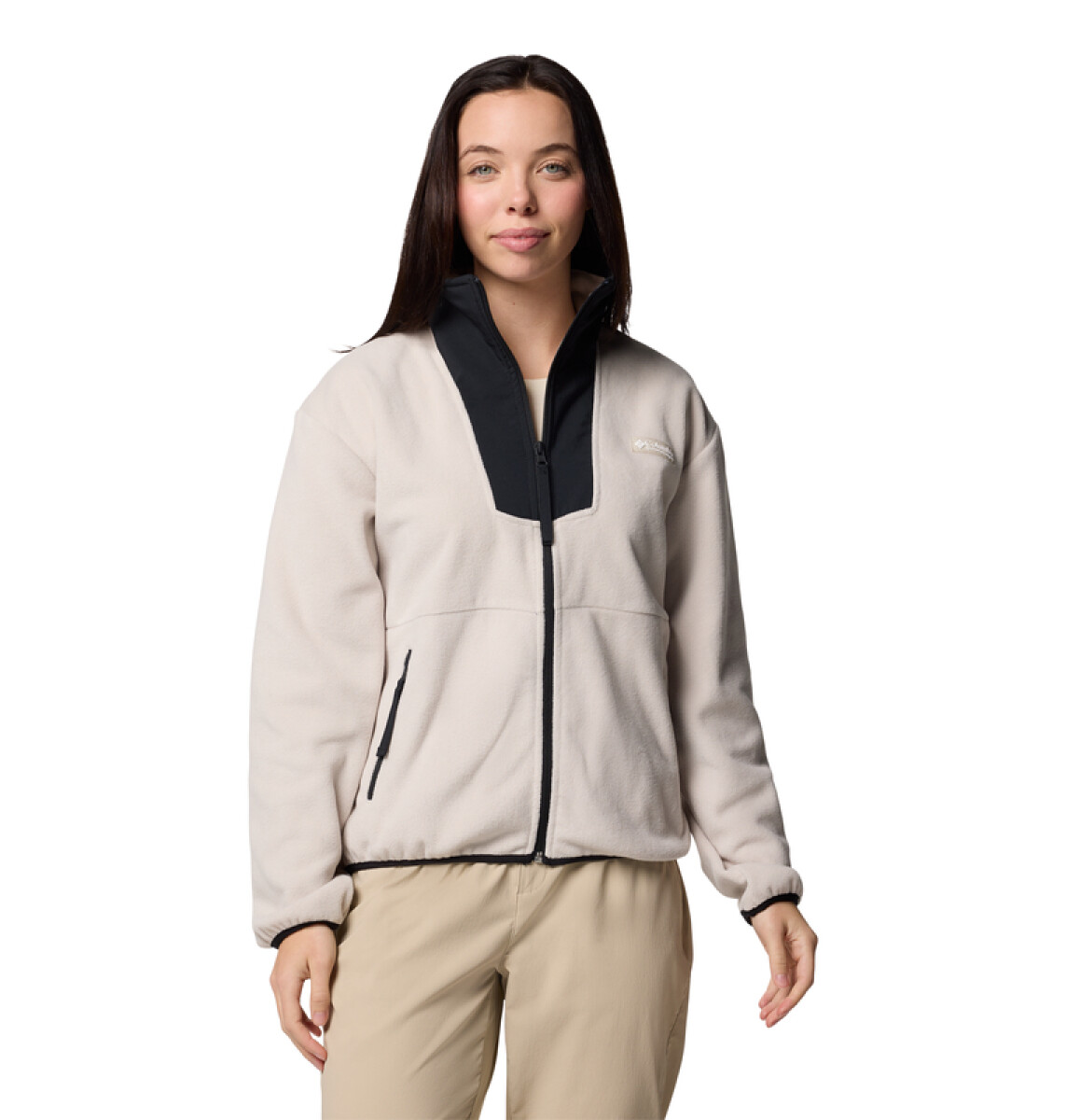 Campera Sequoia Grove Full Zip Mujer - Dark Stone, Black 