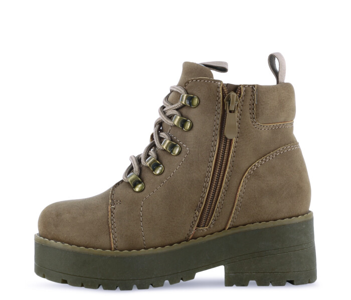 Botas de Niña MINI Miss Carol PITI acordonada Beige