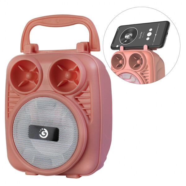 PARLANTE PORTABLE BONGO 3 PULG. GOLDTECH VARIOS COLORES PARLANTE PORTABLE BONGO 3 PULG. GOLDTECH VARIOS COLORES