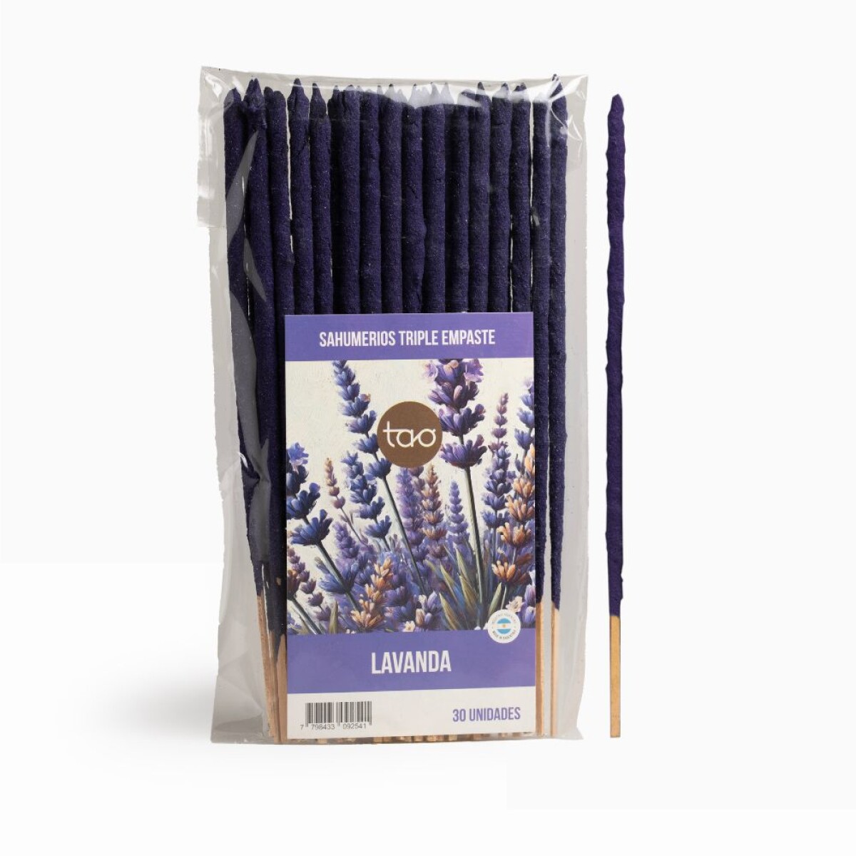 INCIENSO TAO TRIPLE EMPASTE SAGRADA MADRE X30 - PACK X2 - Lavanda 
